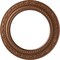 Ekena Millwork Andrea Ceiling Medallion (Fits Canopies up to 8"), Hnd-Painted Polished Copper, 12"OD x 8"ID x 1/2"P CM12ADPOS - alternate 1